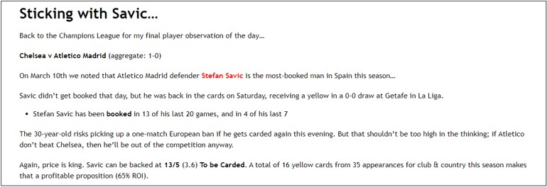 Across the Leagues Member Email - Chelsea v Atletico Madrid March 2021