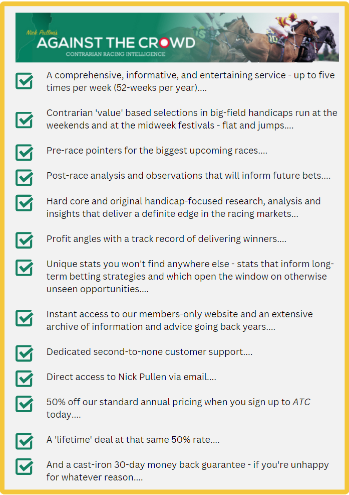 What you get as an Against the Crowd Member