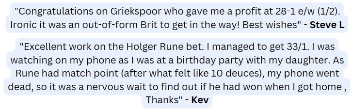 Ones to Watch Member Testimonials from Steve L & Kev